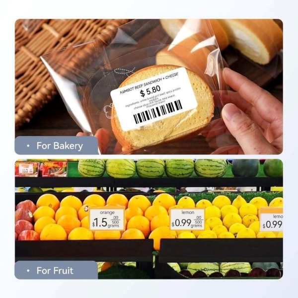 Niimbot Tiskárna štítků K3 Smart, modrá + role štítků 230 ks