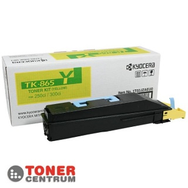 Toner Kyocera TK865Y 1T02JZAEU0 žlutý