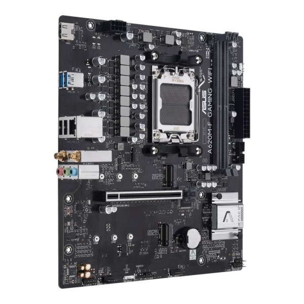 MB ASUS A620M-F Gaming WIFI /AM5/2xDDR5/M.2/W6+BT5.3/HDMI/mATX