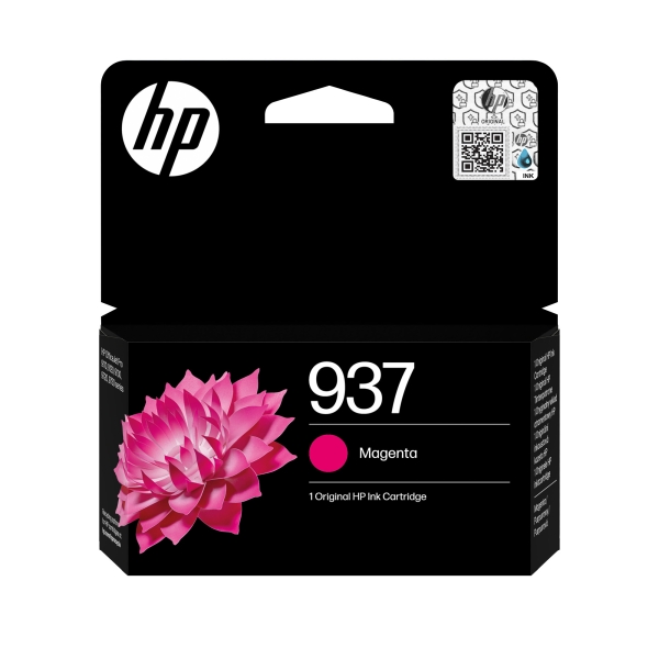 Náplň HP 937, 4S6W3NE purpurová (800 stran)