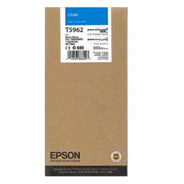 Náplň Epson C13T596200 azurová