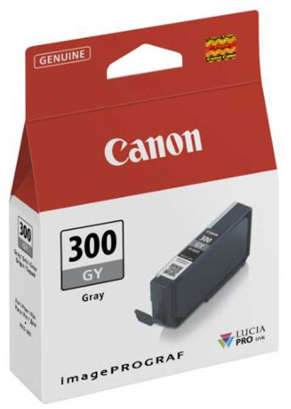 Náplň Canon PFI-300GY šedá