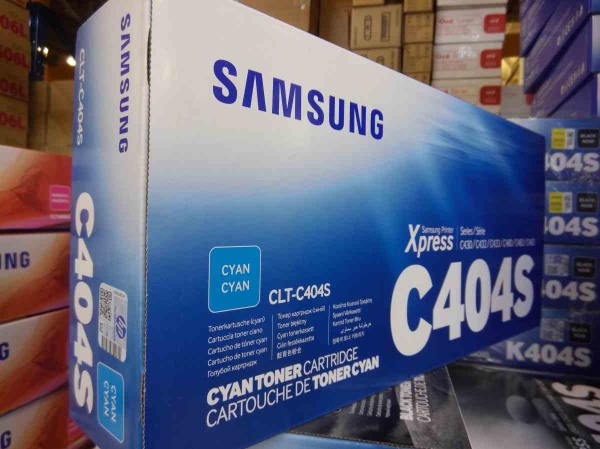 Toner Samsung CLT-C404S ST966A azurový