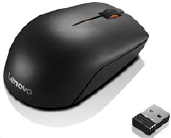 Lenovo 300/Cestovní/Optická/Bezdrátová USB/Černá