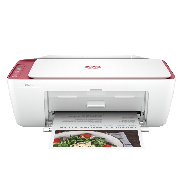 BAZAR - HP All-in-One Deskjet 2823e HP+ Rosewood (A4, 7,5/5,5 ppm, USB, Wi-Fi, BT, Print, Scan, Copy) - Poškozený obal (