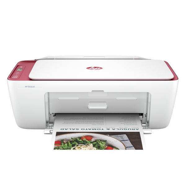 BAZAR - HP All-in-One Deskjet 2823e HP+ Rosewood (A4, 7,5/5,5 ppm, USB, Wi-Fi, BT, Print, Scan, Copy) - Poškozený obal (