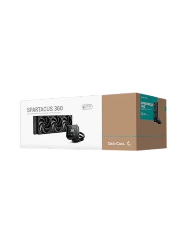DEEPCOOL Vodní chladič SPARTACUS 360, ARGB, 3x 120mm, AM5, LGA1851, černá