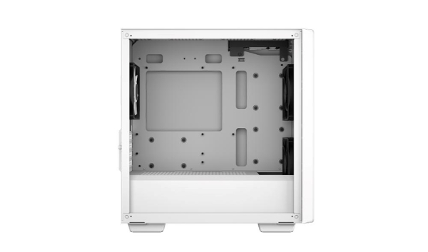 DEEPCOOL Case CC360 WH ARGB, mATX, Průhledná bočnice, 3x 120mm Fan, bílá