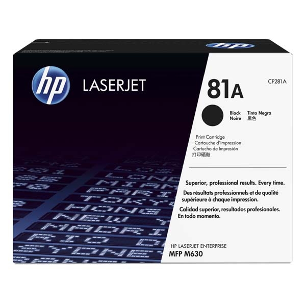 HP 81A (CF281A), černý originální toner do tiskárny HP
