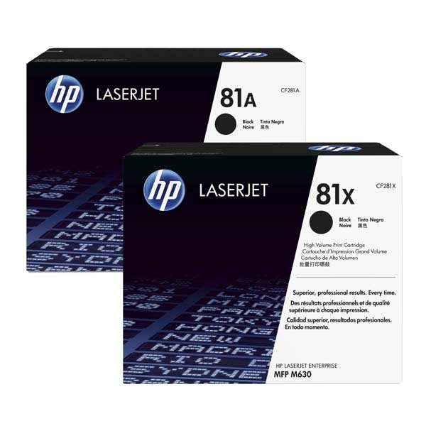 HP 81A (CF281A), černý originální toner do tiskárny HP