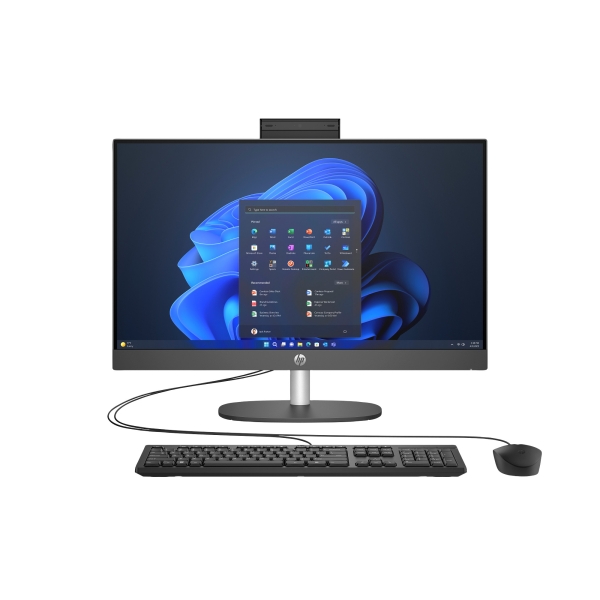 HP ProOne 240 G10 AiO 23.8 NT,i3-N300, RAM 1x8 GB, SSD 512 GB M.2 NVMe, grafika Intel HD, OS Win11P64, WiFi 6 + BT, usb 