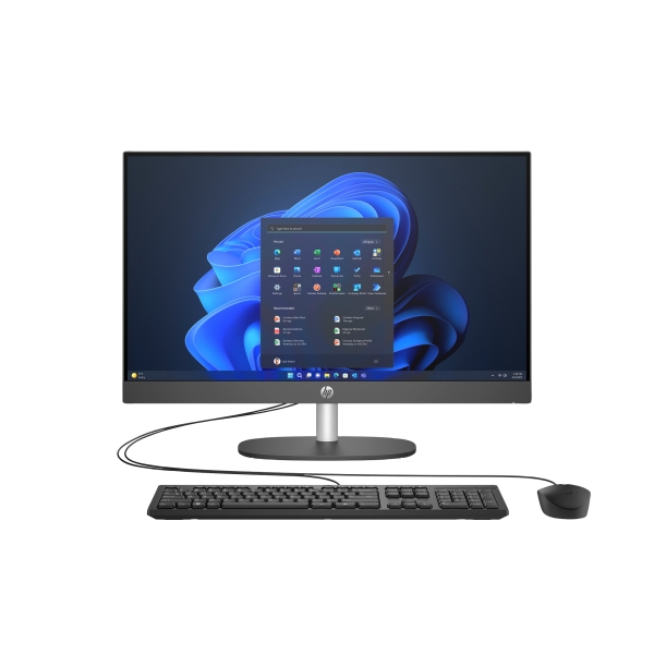 HP ProOne 240 G10 AiO 23.8 NT,i3-N300, RAM 1x8 GB, SSD 512 GB M.2 NVMe, grafika Intel HD, OS Win11P64, WiFi 6 + BT, usb 