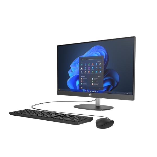HP ProOne 240 G10 AiO 23.8 NT,i3-N300, RAM 1x8 GB, SSD 512 GB M.2 NVMe, grafika Intel HD, OS Win11P64, WiFi 6 + BT, usb 