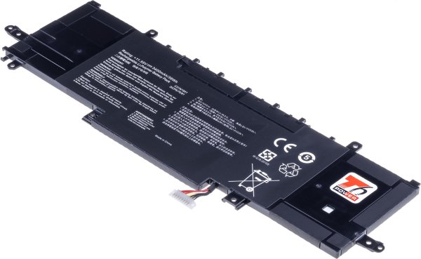 Baterie T6 Power Asus ZenBook 13 UX334, 14 UX434, Flip 14 UX463, 3400mAh, 39Wh, 3cell, Li-pol