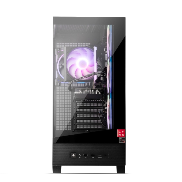 LYNX Challenger Ryzen 7 7800X3D 32GB 2TB SSD NVMe RX 9070XT 16G W11 Home