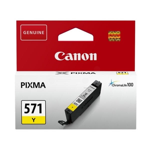 Canon CLI 571Y (0388C001), žlutá barva pro tiskárny Canon
