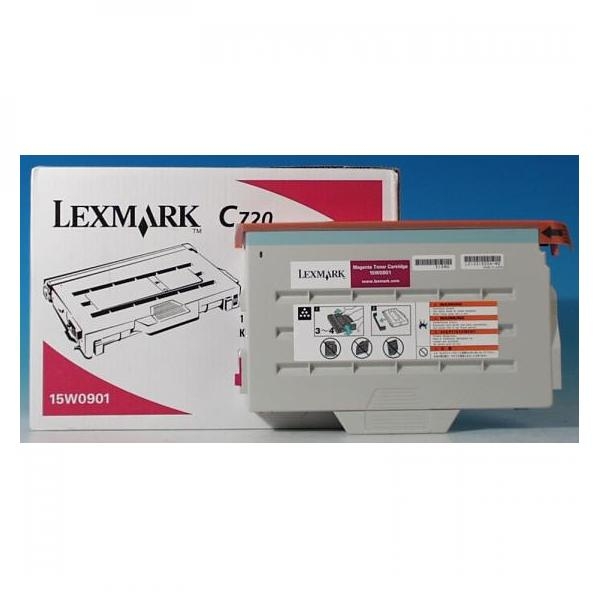 Toner Lexmark 15W0901 purpurový