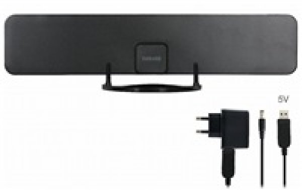 EVOLVEO Xany 2B LTE 230/5V, 43dBi aktivní pokojová anténa DVB-T/T2, LTE filtr