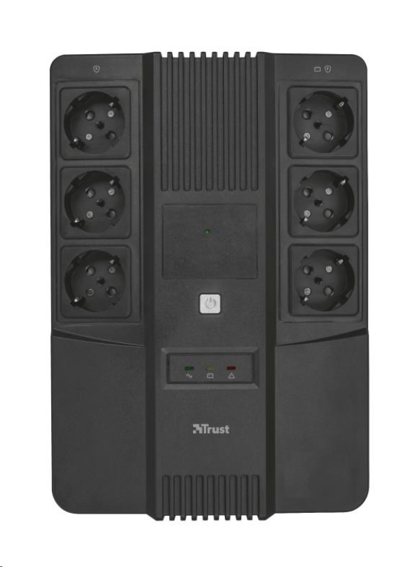 TRUST Záložní zdroj Maxxon 800VA UPS with 6 standard wall power outlets