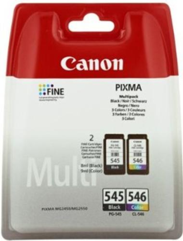 Canon PG-545XL/CL-546XL + fotopapír GP 501 (8286B011), multipack náplní do tiskárny Canon