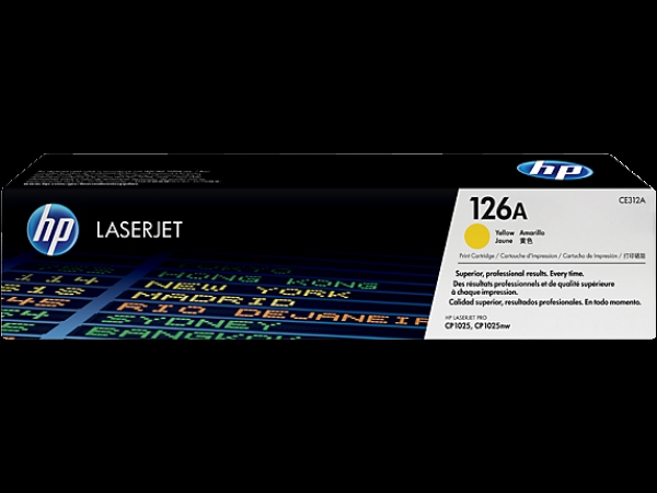 Toner HP č.126A CE312A žlutý