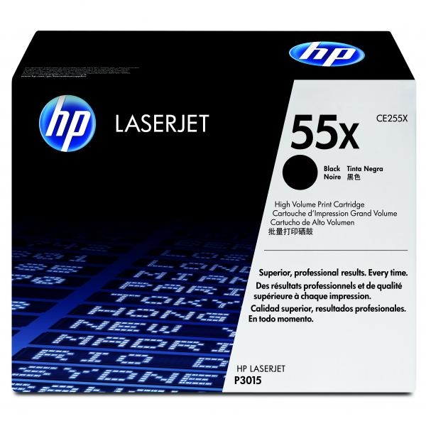 Toner HP č.55X CE255X černý