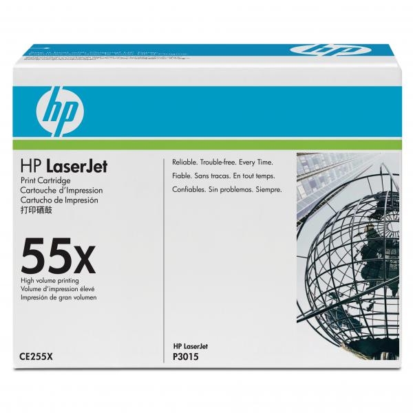 Toner HP č.55X CE255X černý