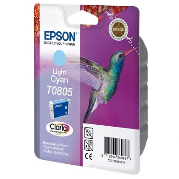 Náplň Epson C13T08054011 světle azurová
