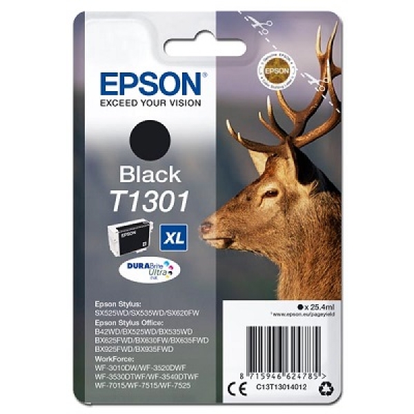 Náplň Epson C13T13014012 černá