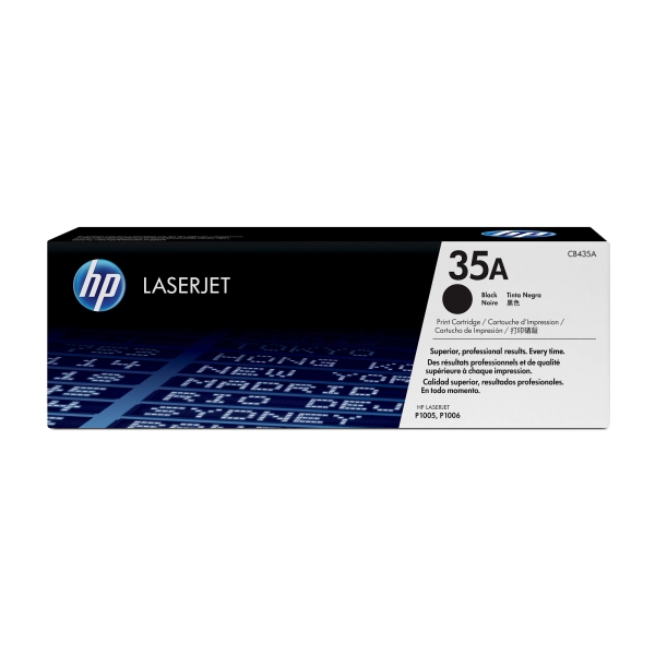 HP 35A (CB435A), černý originální toner do tiskárny HP