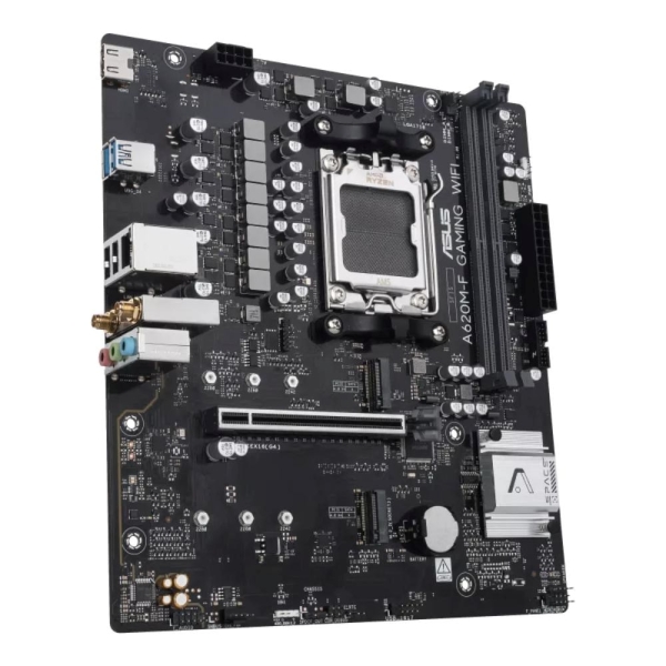 MB ASUS A620M-F Gaming WIFI /AM5/2xDDR5/M.2/W6+BT5.3/HDMI/mATX
