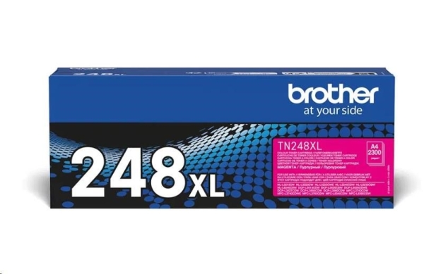Brother - TN248XLM, magenta toner (až 2 300 stran)