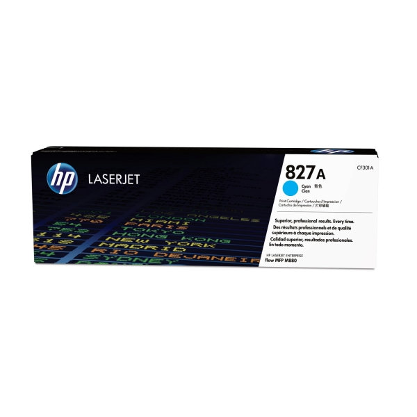 Toner HP č.827A CF301A azurový