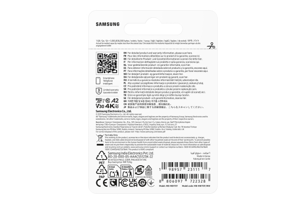 Samsung micro SD karta T7 - 1TB + USB adaptér