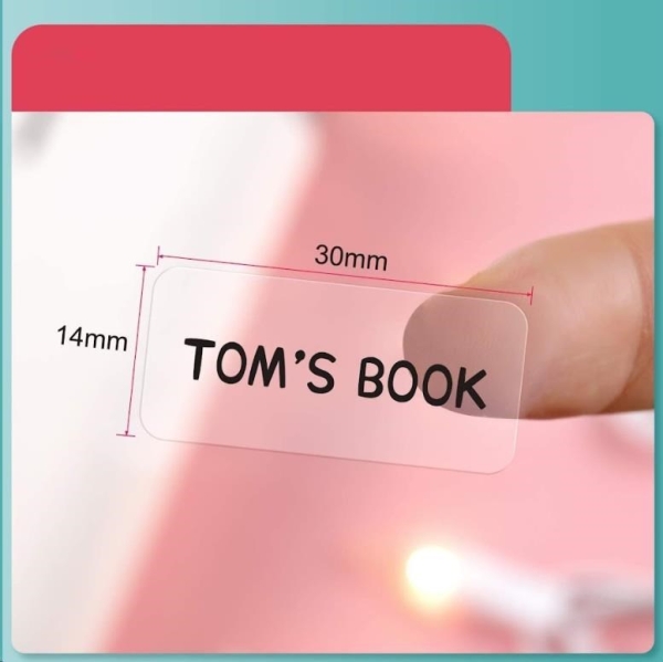 Niimbot štítky EP 14x30mm 210ks Transparent pro D11 a D110