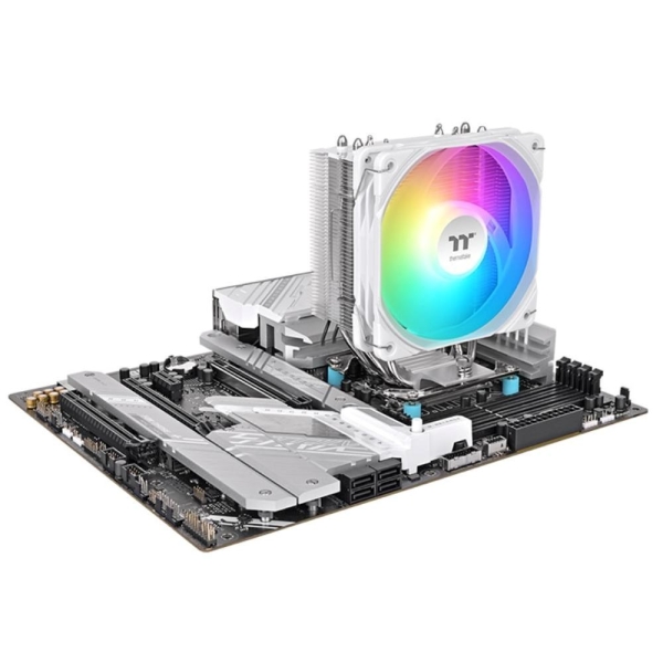 THERMAL TAKE Chladič CPU UX400 ARGB, 1x120mm, LGA1851, AM5, bílá