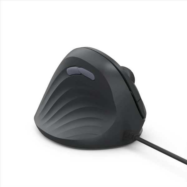 Hama vertikální ergonomická kabelová myš ECM-500L, pro leváky, černá