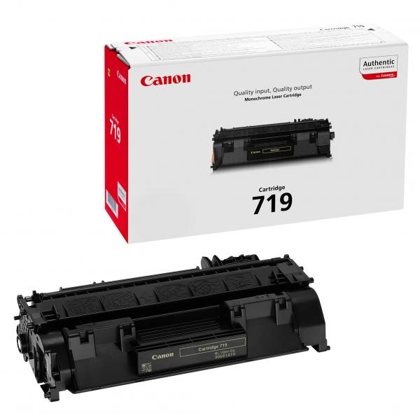 Canon CRG-719BK (3479B002), černý originální toner do tiskárny Canon