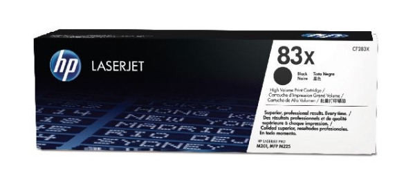 HP 83X (CF283X), originální toner do tiskárny HP
