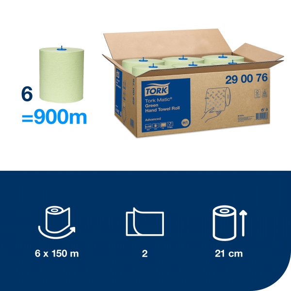 Tork Matic® modré papírové ručníky v roli