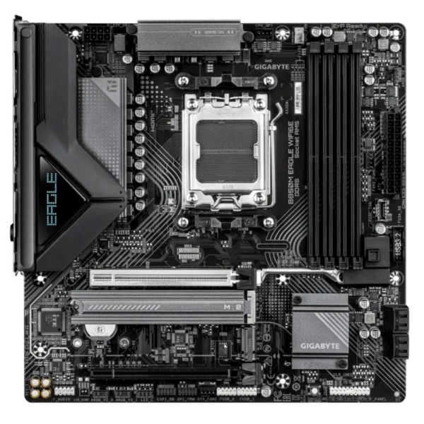 GIGABYTE MB Sc AM5 B850M EAGLE WF6E, AMD B850, 4xDDR5, 1xHDMI, 2xDP, Wifi, mATX