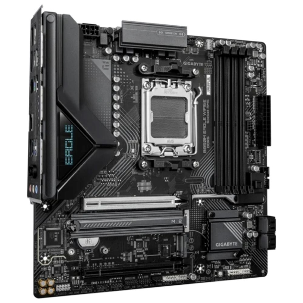 GIGABYTE MB Sc AM5 B850M EAGLE WF6E, AMD B850, 4xDDR5, 1xHDMI, 2xDP, Wifi, mATX