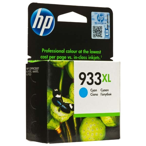 Náplň HP č.933XL, CN054AE azurová 