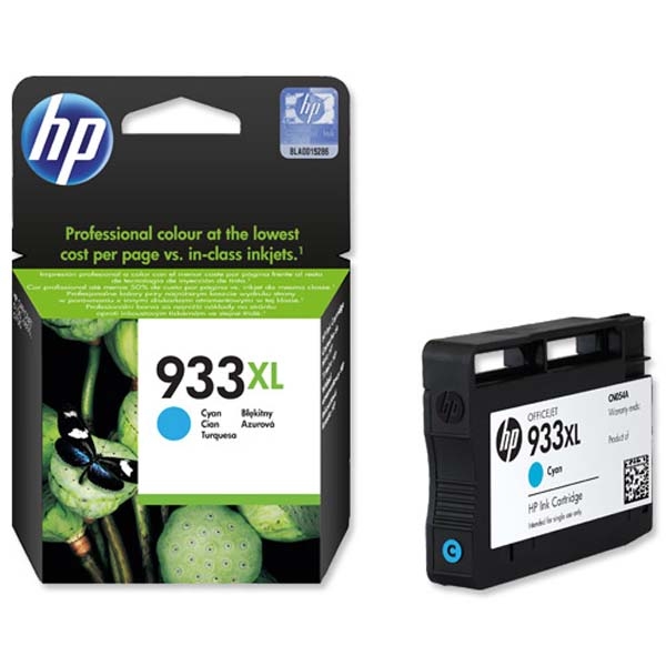 Náplň HP č.933XL, CN054AE azurová 