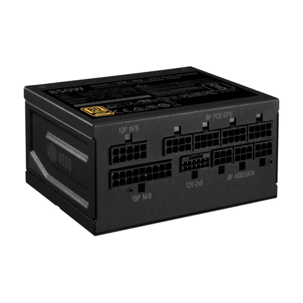 Cooler Master zdroj V850 SFX, 92mm, Plně modulární, 80+ Gold, ATX 3.1