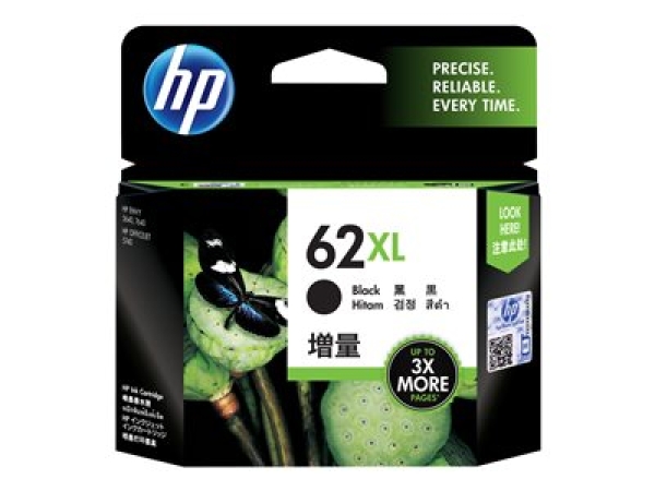 HP Ink/62XL Black Cartridge, HP Ink/62XL Black Cartridge