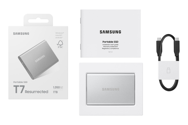 Samsung Externí SSD disk T7 Ressurected - 1TB