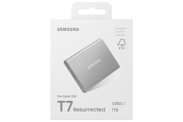 Samsung Externí SSD disk T7 Ressurected - 1TB