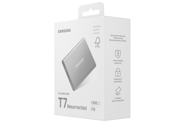 Samsung Externí SSD disk T7 Ressurected - 1TB