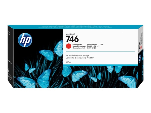 Náplň HP 746, P2V81A chromatická červená (300ml)